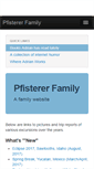 Mobile Screenshot of pfamily.org